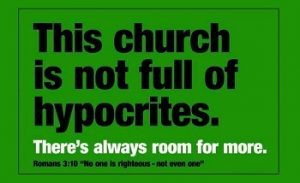 The problem of Christian hypocrites