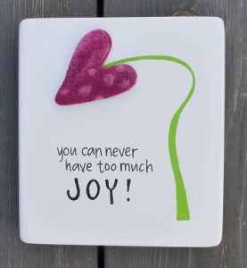 Too much joy?