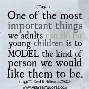 What kind of parent would I be if ...