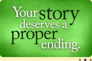 Our story will end well. (If we really want it to.)