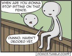 Lines are being drawn. Sides are being taken. Hiding — it’s not an option.