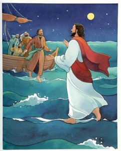 Jesus, water, storms and ...