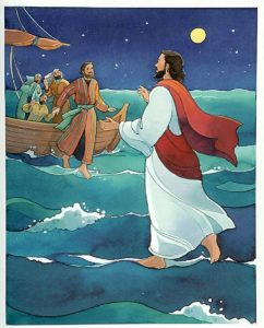 If you want to walk on water ... expect a storm