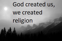 We know nothing of religion here: we think only of Christ.