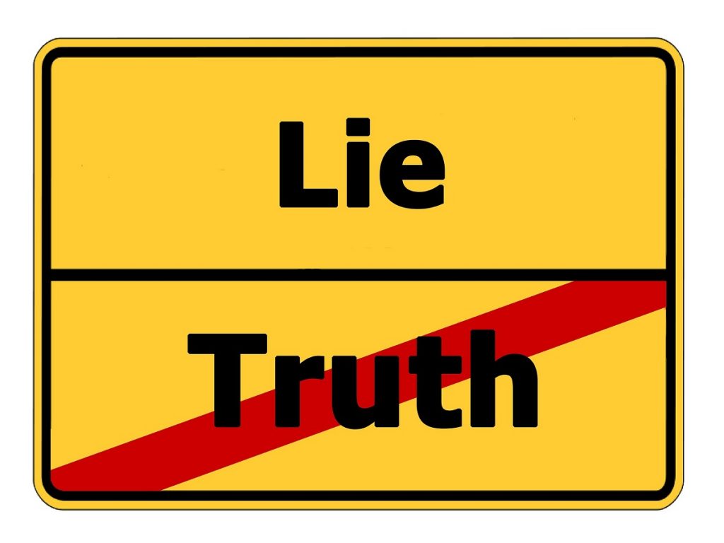 Truth + Half Truth = Half Lie = Lie