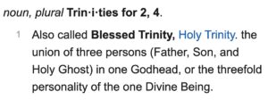 The Trinity: Is There One Christian God?