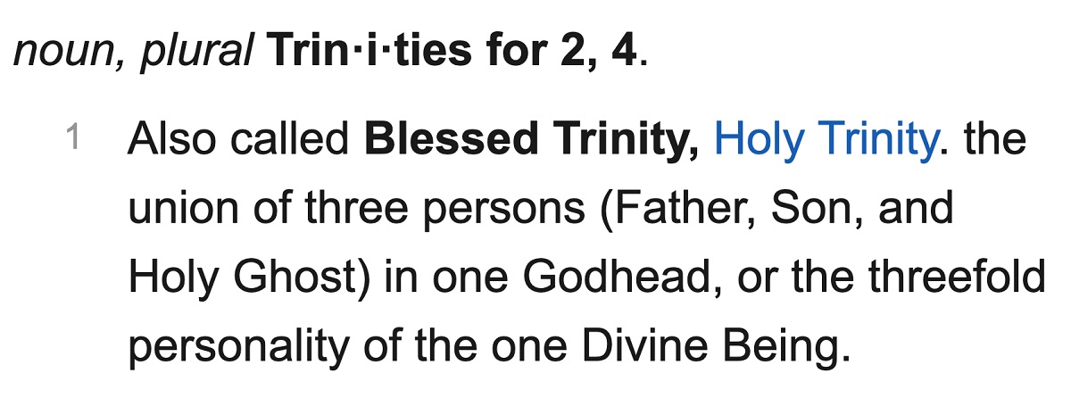 The Trinity: Is There One Christian God?