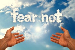 Do not be afraid because of them!