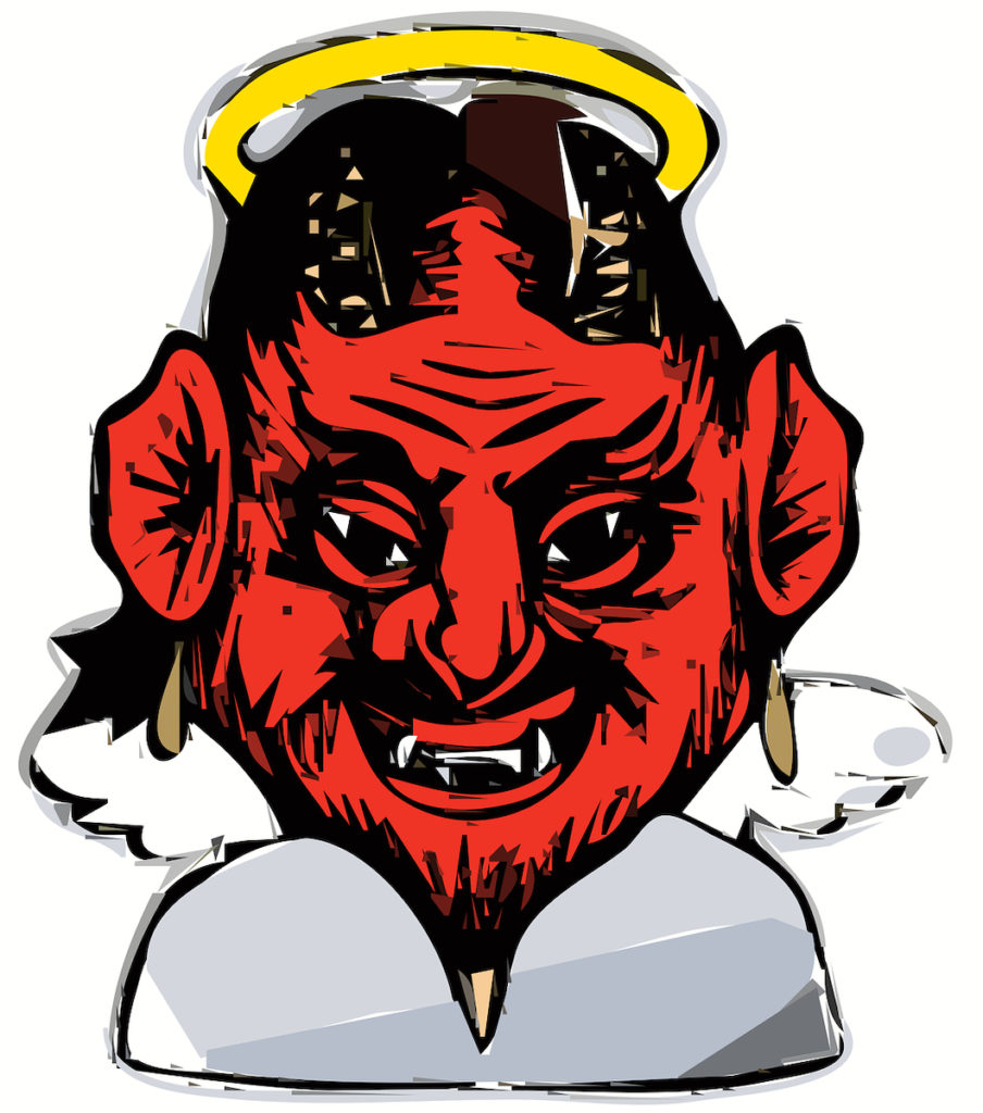 But I was certain that evil existed.
