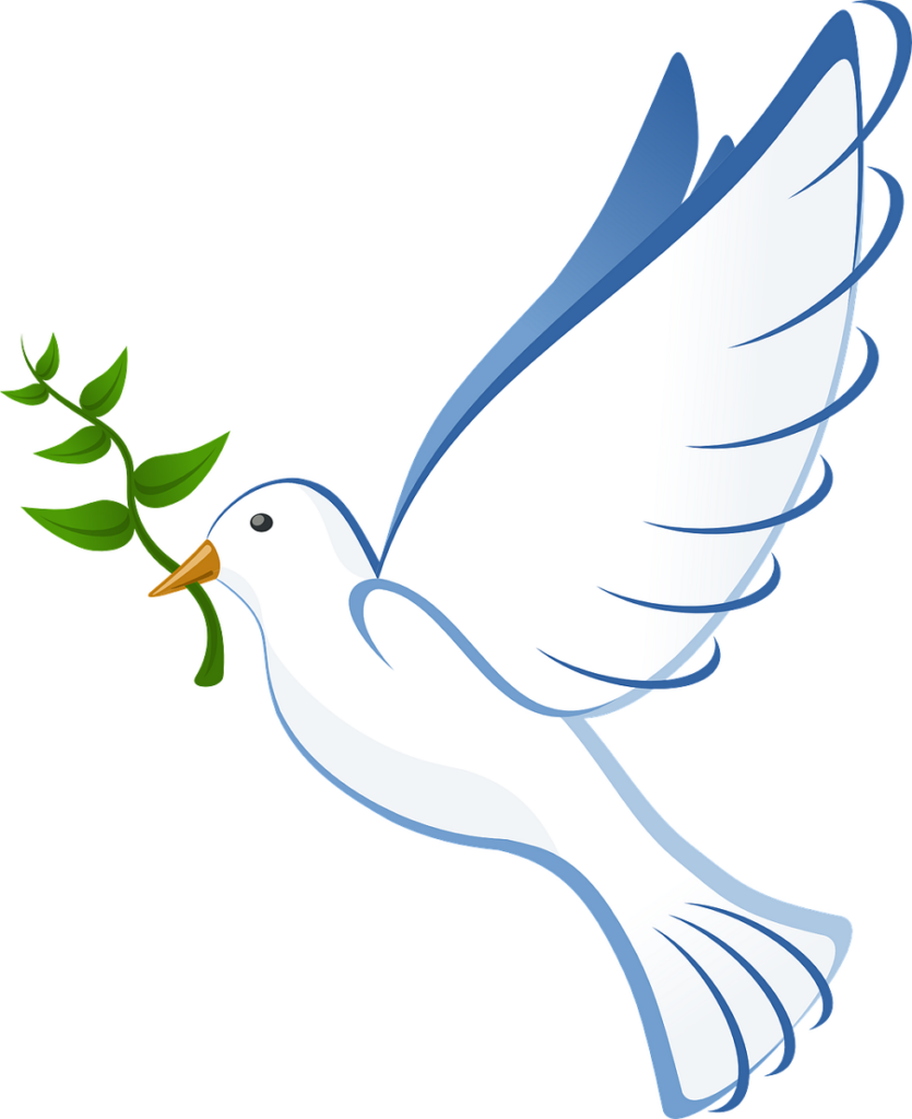 Peace I leave you - My peace I give to you.