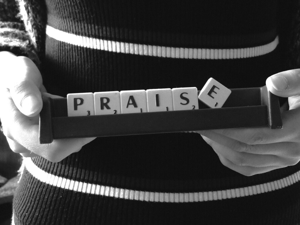 Praise the Lord when things are bad?