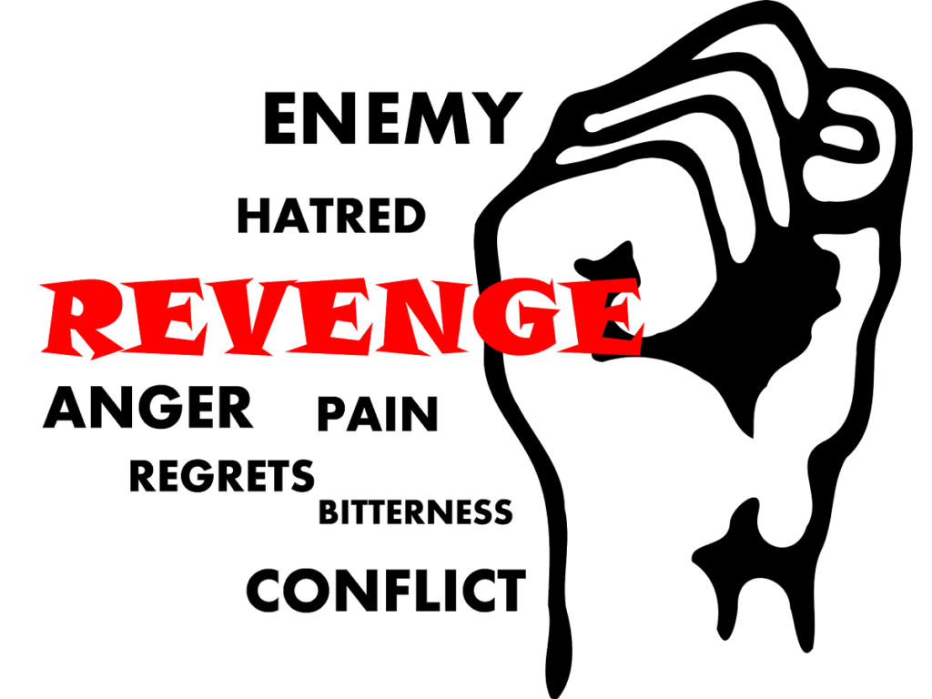 revenge - If we don't trust God then who will save us?