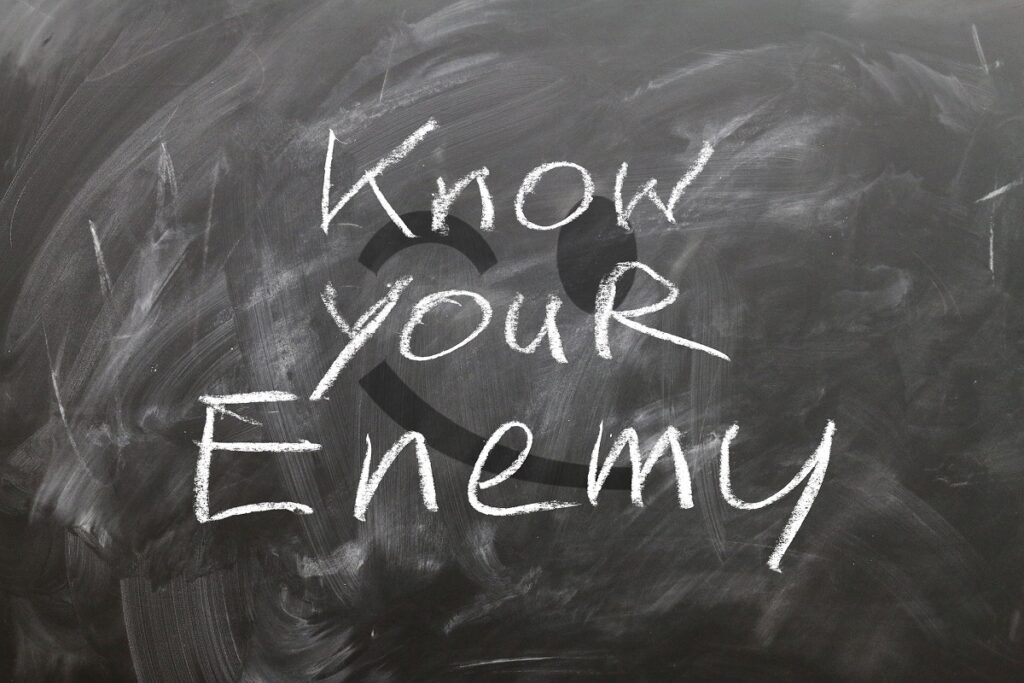 Psalm 18 - God saves us from our enemies, but who are they?
