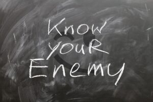Psalm 18 - God saves us from our enemies, but who are they?