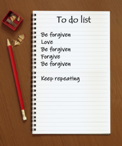 To do list for the Parable of forgiving the 50 and the 500