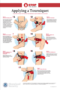 DHS tourniquet instructions