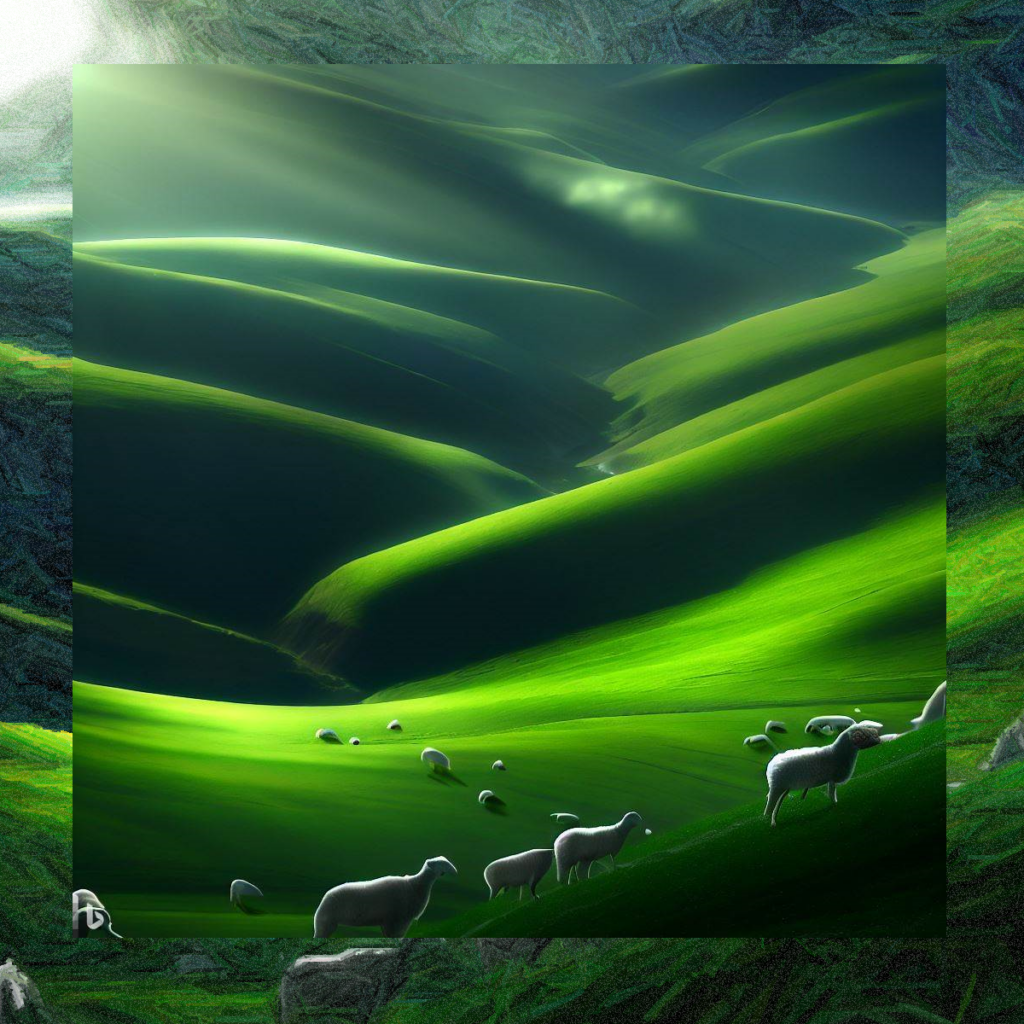 Sometimes God wants you lie down in green pastures
