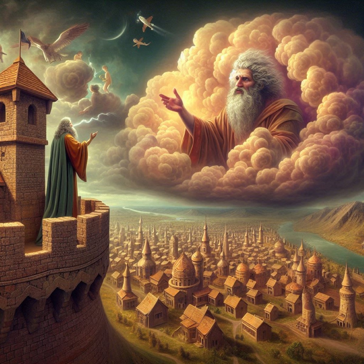 God's Question God responds to our complaint about His response to our question - God ...